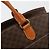 Céline Borsa CELINE Macadam Canvas PVC Pelle Marrone Oro Auth ep14779 D'oro - vista 20