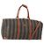 Pequin Borsa Boston FENDI Pecan Canvas PVC 2way Black Brown Auth 182068 Marrone Nero