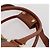 Pequin Borsa Boston FENDI Pecan Canvas PVC 2way Black Brown Auth 182068 Marrone Nero - vista 16