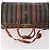 Pequin Borsa Boston FENDI Pecan Canvas PVC 2way Black Brown Auth 182068 Marrone Nero - vista 6