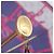 Christian Dior Folding Umbrella Polyester Made by Kanebo Navy Gold Auth 184397M Golden Navy blue - view 10