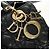 Borsa Christian Dior Lady Dior in pelle di agnello 2way Nera Oro Auth BA13408V Nero D'oro - vista 20