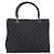Borsa GUCCI GG Canvas Bamboo Nera Argento 002 1016 Auth ka4657 Nero - vista 13