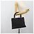 Borsa GUCCI GG Canvas Bamboo Nera Argento 002 1016 Auth ka4657 Nero - vista 24