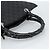 Borsa GUCCI GG Canvas Bamboo Nera Argento 002 1016 Auth ka4657 Nero - vista 7