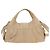 Bulgari Borsa BVLGARI Chandra in Pelle 2way Beige Gold Auth 184697A D'oro - vista 2