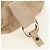 Bulgari Borsa BVLGARI Chandra in Pelle 2way Beige Gold Auth 184697A D'oro - vista 22