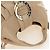 Bulgari Borsa BVLGARI Chandra in Pelle 2way Beige Gold Auth 184697A D'oro - vista 7
