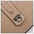 Borsa a Spalla Salvatore Ferragamo Gancini in Pelle Rosa Argento Auth 185154A - vista 18