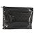 LOUIS VUITTON Monogram Eclipse Glaze Pochette Cosmos Black M63373 Auth BA13371 Nero