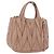 Borsa Miu Miu Matelasse in pelle 2way Beige Gold Auth 185023 D'oro