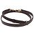 Tracolla regolabile LOUIS VUITTON Damier 37''-44.1'' Marrone LV Auth ar13968 - vista 3