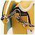FENDI Dragonite FENDIxFRGMTxPOKMON Mamma Baguette Bag Leather Auth 167404SM Argento Giallo - vista 22
