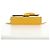 FENDI Dragonite FENDIxFRGMTxPOKMON Mamma Baguette Bag Leather Auth 167404SM Argento Giallo - vista 5