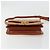 Borsa a Spalla MCM Vicetos Logogram PVC Pelle Marrone Oro Auth 184502 D'oro - vista 5