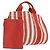 Hermès Borsa HERMES Cannes in tela rosso argento 184181A