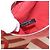 Hermès Borsa HERMES Cannes in tela rosso argento 184181A - vista 22