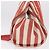 Hermès Borsa HERMES Cannes in tela rosso argento 184181A - vista 3