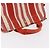 Hermès Borsa HERMES Cannes in tela rosso argento 184181A - vista 7