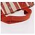 Hermès Borsa HERMES Cannes in tela rosso argento 184181A - vista 8