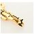 Spilla CHANEL Mademoiselle metall Gold Tone CC Auth 184687V - vista 10