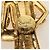Spilla CHANEL Mademoiselle metall Gold Tone CC Auth 184687V - vista 14