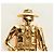 Spilla CHANEL Mademoiselle metall Gold Tone CC Auth 184687V - vista 5