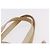 Borsa Salvatore Ferragamo Gancini in Pelle e PVC Rosa Argento Auth BA13376 - vista 9