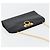 Borsa a Spalla Salvatore Ferragamo Gancini in Pelle Nera e Oro Auth 185103A Nero D'oro - vista 6