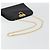 Borsa a Spalla Salvatore Ferragamo Gancini in Pelle Nera e Oro Auth 185103A Nero D'oro - vista 7