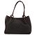 Borsa Tote GUCCI GG Canvas Marrone Argento 101919 Auth 184501 - vista 2
