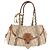 Borsa Christian Dior Trotter Canvas Romantic Chain Ivory Silver Auth 184735A Argento Crudo - vista 13