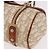 Borsa Christian Dior Trotter Canvas Romantic Chain Ivory Silver Auth 184735A Argento Crudo - vista 16