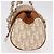 Borsa Christian Dior Trotter Canvas Romantic Chain Ivory Silver Auth 184735A Argento Crudo - vista 3