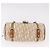 Borsa Christian Dior Trotter Canvas Romantic Chain Ivory Silver Auth 184735A Argento Crudo - vista 5