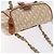 Borsa Christian Dior Trotter Canvas Romantic Chain Ivory Silver Auth 184735A Argento Crudo - vista 6