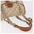 Borsa Christian Dior Trotter Canvas Romantic Chain Ivory Silver Auth 184735A Argento Crudo - vista 7