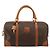 Céline Borsa Boston CELINE in Tela Macadam PVC Pelle Marrone Oro Auth 183294A D'oro - vista 13