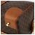 Céline Borsa Boston CELINE in Tela Macadam PVC Pelle Marrone Oro Auth 183294A D'oro - vista 15