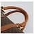 Céline Borsa Boston CELINE in Tela Macadam PVC Pelle Marrone Oro Auth 183294A D'oro - vista 8