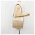 Borsa a tracolla PRADA in pelle verniciata Beige Argento Auth bs35591 - vista 23