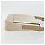 Borsa a tracolla PRADA in pelle verniciata Beige Argento Auth bs35591 - vista 3