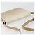 Borsa a tracolla PRADA in pelle verniciata Beige Argento Auth bs35591 - vista 6
