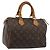 LOUIS VUITTON Borsa Monogram Speedy 25 M41528 LV Auth 184357A Monogramma