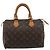 LOUIS VUITTON Borsa Monogram Speedy 25 M41528 LV Auth 184357A Monogramma - vista 13