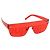 LOUIS VUITTON Gafas de sol Monogram LV x Supreme Citymark SP de plástico Auth 184270SM Roja