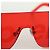 LOUIS VUITTON Gafas de sol Monogram LV x Supreme Citymark SP de plástico Auth 184270SM Roja - vista 7