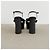N°21 Samt-Plateau-Sandalen mit Glitzerabsatz, Pre-Fall 2015 Schwarz - Ansicht 8