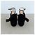 N°21 Samt-Plateau-Sandalen mit Glitzerabsatz, Pre-Fall 2015 Schwarz - Ansicht 9