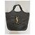 Saint Laurent Icare Borsa Shopper Rafia Nero - vista 2